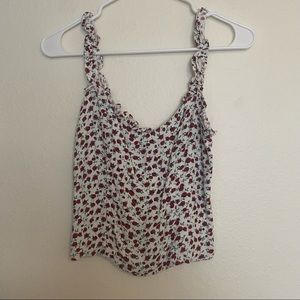 Reformation rose tank top size 4